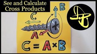 Calculating Vector Cross Products - Finding the Direction and Magnitude.