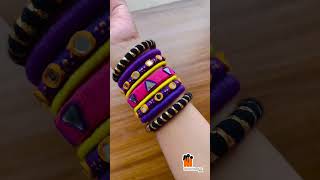 Silk Thread Bangles | SevenMentor | #navratri #bangles #trendingshorts #banglescollection #trending