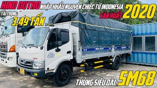 Xe Tải Hino 3T5 Thùng Siêu Dài 5M70 Đời 2020 Nhập Khẩu Indonesia Có Giá Siêu Rẻ Trên Thị Trường