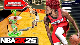 NBA 2K25 BEST DRIBBLE MOVES & SIGNATURE MOVES