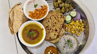 Veg Thali In 90 Mins | Quick & Easy Indian Veg Thali For Guests | Simple Veg Thali Recipe