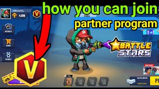 HOW YOU CAN JOIN THE BATTLE STARS CREATOR PROGRAM