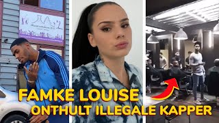 DE BEELDEN: Story van FAMKE LOUISE leidt politie naar ILLEGALE kapper