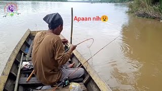 ⛔ MELENGKUNG ASIK•Mancing udang dan mancing ikan di sungai kuantan spot pulau Jumat