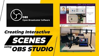 Creating Interactive Scenes to Project on Zoom and Other Platforms using OBS Studio