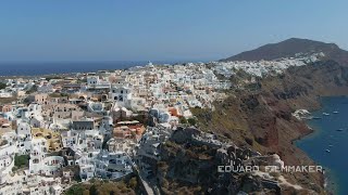 Santorini Greece | Aerial