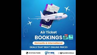 Unbeatable Deals on Flight Ticket Bookings! #travel #tourpackages #tourism