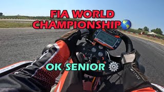 FIA World Championship Full Test Session In OK SENIOR ⚙️