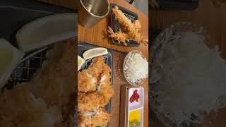 Fried fish and fried shrimp, Kuma kitchen, yummmy, delicious taste, Seoul, South Korea