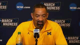 Juwan Howard After Round Of 32 Win Over LSU   Michigan Wolverines Basketball  CUT