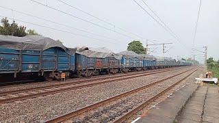 Super Aggressive Green Hulk  WAG-9 Haluing  BOXN Loco Wagons Freight Speedy Trains Indian Railways