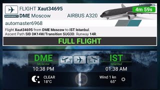 Airline Commander - Full Flight from Moscow to Istanbul