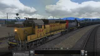 Train Simulator Classic - [EMD GP40-2] (RRMods) - N.S929 UP Tanks into Bakersfield - 4K UHD