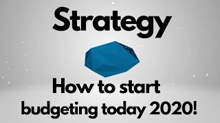 Strategy – Workbook intro how to start budgeting today 2020!