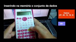 Desvio Padrão - Calculadora Científica