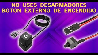 Botones Externos de Encendido para PC y Soporte Tecnico | SOPTECO