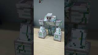 Mutant Iron Golem (Minecraft Papercraft) | H. #Shorts