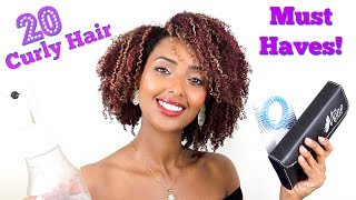 20 Curly Natural Hair Must Haves!