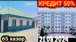 КРЕДИТ дар Душанбе ва хонахой Фуруши Арзон 21.08.2024