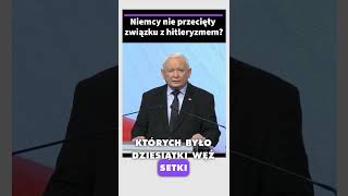 Kaczyński mocno o Niemcach #Shorts