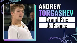 Andrew TORGASHEV (USA) | Men Free Skating | Grand Prix de France 2024 | #GPFigure