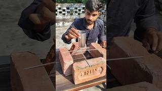 Home made stick bridge । #experiment #tiktok #science