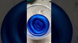 That ASMR metal flake blue baby! Custom paint Harley Davidson