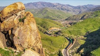 [4K] Extreme Mountain Railroading! Beaumont Hill and Tehachapi Pass (Part 1)