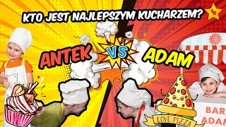 ADAM VS ANTOŚ! KTO JEST NAJLEPSZYM KUCHARZEM? WIELKI TEST!