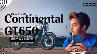 My Dream Bike Continental GT650 ll Royal Enfield Continental GT650 Is Love