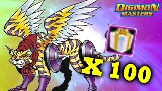 Opening 100 Mihiramon Boxes - Digimon Masters Online