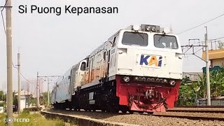 SI PUONG KEPANASAN - Ka Argo Parahyangan Idle Turangga + Stiker HUT KAI Ke 79 Tahun Lagi Menari