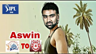 ASWIN play for KXIP -Mersal Punjab vijay intro for awsin- whatsapp status