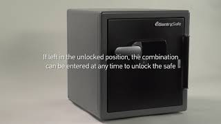 How to Open a Sentry®Safe Touch Screen Lock and Dual Key Fire Safe