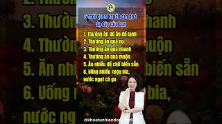 vạch trần 9 nguyên nhân khiến mỡ máu tăng cao#dongocdiep #shortvideo #songkhoetunhien