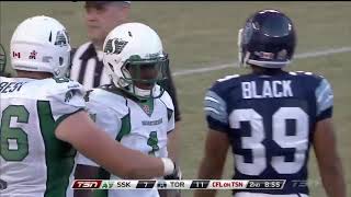 2013 Recap: Saskatchewan 39, Toronto 28