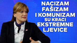 Karolina Vidović Krišto: Nacizam, fašizam i komunizam su kraci ekstremne ljevice