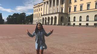 Short Tour to the Royal Palace in Oslo, Norway