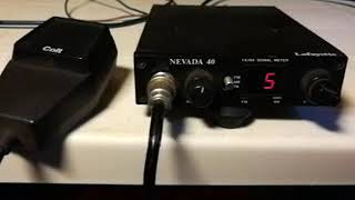 Cb radio test Lafayette Nevada + linear amplifier cte 735