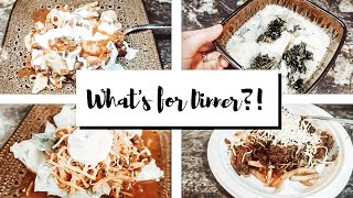 WHAT'S FOR DINNER | COOK WITH ME 2019| EASY DINNER RECIPES