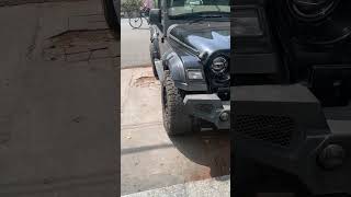 Thar Offrading tyre #mahindra #thar #offraod #trending #viral #shortsviral