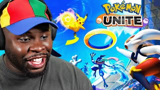 RDC FIRST TIME PLAYING POKÉMON UNITE ON STREAM