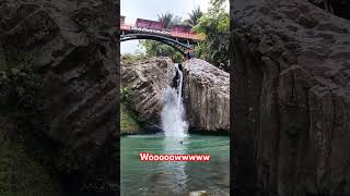 asikkkkkkkk... #shorts #nature #adventure #waterfall #indonesia #trending