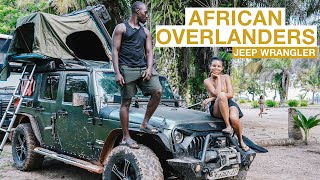 65 | Overlander & africain, l’exemple de ce couple qui voyage avec une Jeep Wrangler au Ghana 🇬🇭