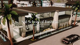 Sol school of fashion  ♥ The Sims 4: Speed Build // CC