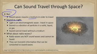 Misconceptions - Sound Can Travel Through Space