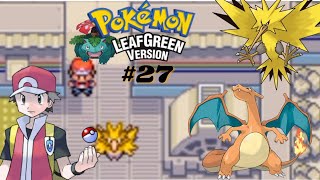 zapdos found in power plant | Pokemon leaf green gameplay #27