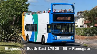 Stagecoach 17529 Dennis Trident (Voith/€3) LX51FON