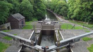 Drone Flight around Bingley - Yorkshire