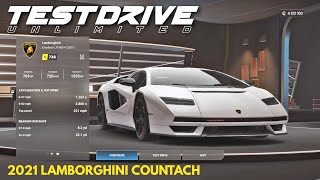 TDU Solar Crown | 2021 Lamborghini Countach LP800-4 Gameplay | Test Drive Unlimited SC | TDU3